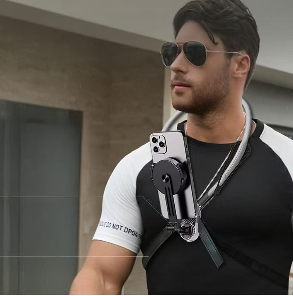 Jmary MG-02 2in1 Eller Serbest Magnetik Boyun Askılı Telefon Tutucu Jmary MG-02 2in1 Eller Serbest Magnetik Boyun Askılı Telefon Tutucu